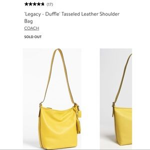 Coach Legacy Duffle Bag (new/never used✨)